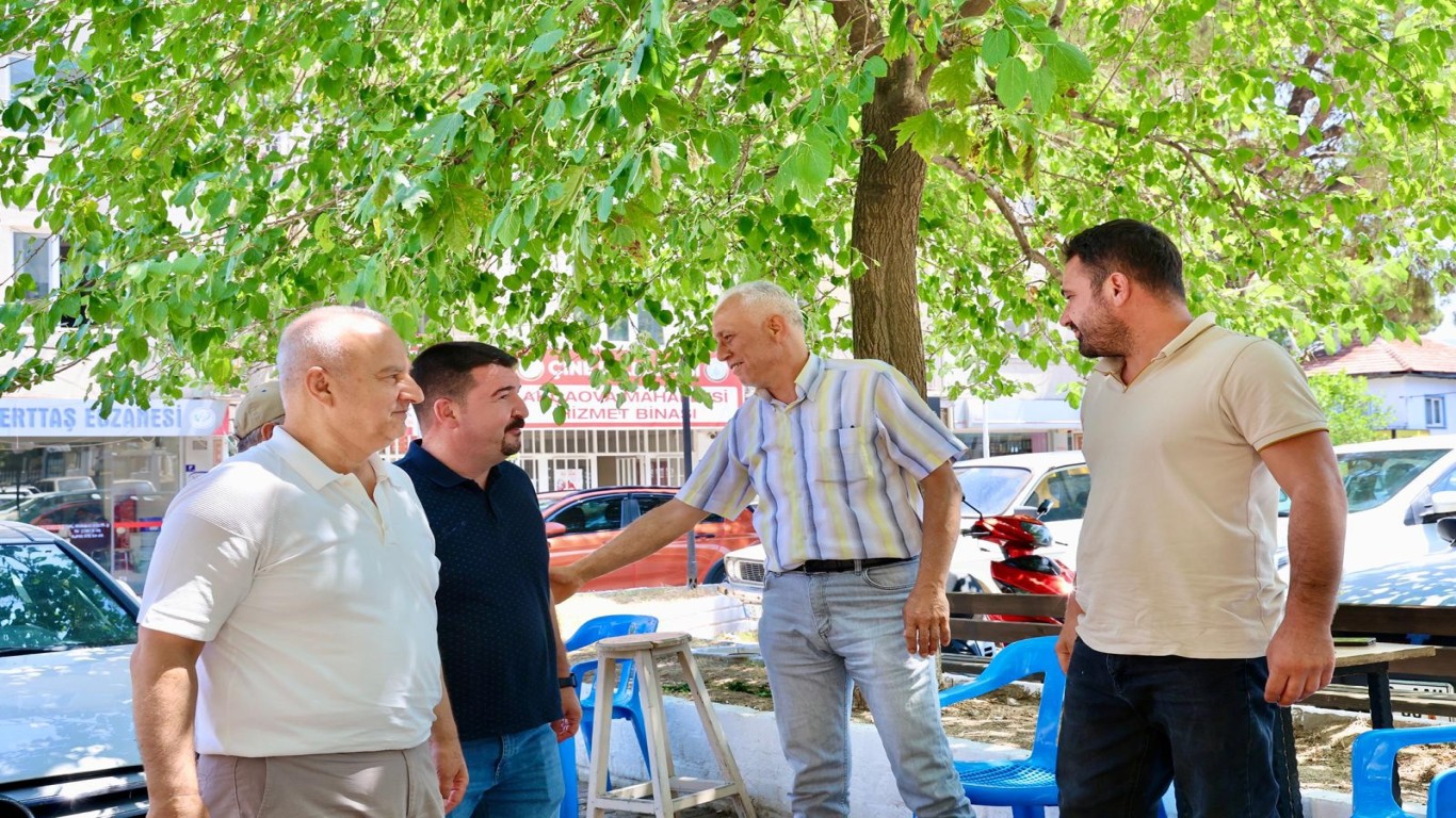 BAŞKAN KIVRAK AKÇAOVA HALKINI DİNLEDİ